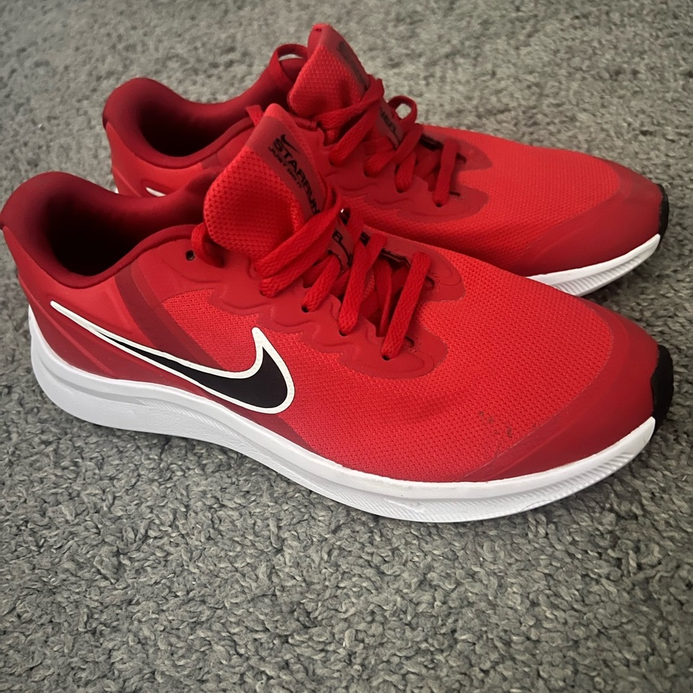 Nike Big kids Red Running Shoes